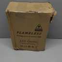 11" x 4" Large Outdoor Waterproof Flameless LED Candles with Remote and Timer,Acrylic Pillar Candles Battery Operated with Embedded Star String for Porch,Patio,Outdoor Decor,Set of 2(Gold)