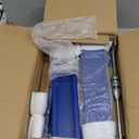 Orion Motor Tech Motorcycle Bike Wheel Balancer, Tire Balancer Stand with Adjustable Centering Cones, Heavy Duty Motorcycle Wheel Balancing Stand, Portable Bicycle Wheel Balancer for up to 12" Tires