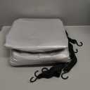 Half Car Cover Top, Windshield & Sunroof Cover for Ice and Snow with Cotton Liner, Hail Protector Car Cover Waterproof All Weather for Snow, Sun, Rain, Dust, Fit Sedan Universal