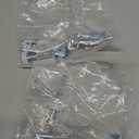 Bifold Door Hardware Repair Kit - 2 Pack Bi-fold Sliding Closet Doors Replacement Parts Include Top & Bottom Bracket, 3/8" Pivot, 7/8" Guides Wheel, for Folding Pocket Door Accordion