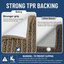 Smiry Bathroom Rugs Mat 36x24, Extra Soft Absorbent Chenille Bath Rugs, Non Slip Rubber Backing Machine Washable Quick Dry Bath Mats for Bathroom Floor, Tub, Shower, Home Decor Accessories, Camel