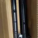 Fence Posts 3FT, Metal U Posts for Wire Fence, 20 Pack，Black