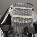 Folding Camping Table, Outdoor Roll-up Table Height Adjustable & Portable Metal Camp Grill Table for Picnic, BBQ, Party, Backyard, Beach, Mesh Storage and Carry Bag (Ash Black, 37.4'' Large)