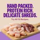 Wellness CORE Signature Selects Shredded Adult Canned Wet Cat Food, Natural, Protein Rich, Grain Free, Chicken and Beef Entre Recipe, 5.3 oz, Pack of 12 Cans (EXP 12/10/28)