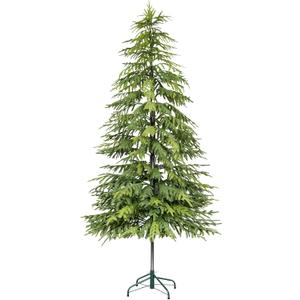 7Ft Artificial Norfolk Pine Trees, Real Touch Faux Cedar Topiary Slim Christmas Tree Large Indoor Outdoor Fake Evergreen Plants for Outdoor & Indoor Use Holiday Christmas Decor