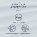TEMPUR ProAir Sheet Set Cool Gray - Split King