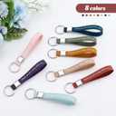 8 Pcs Teacher Appreciation Gifts Bulk for Women Men Thank You Keychains Birthday Back to School Graduation Gifts for Teachers Appreciation Keychain from Students