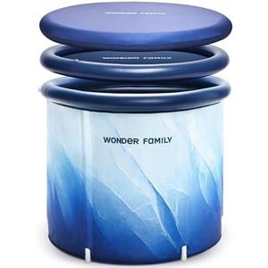 Cold Plunge Tub - Ice Bath Tub - XL 108 Gal Portable Cold Pod Tub - Ice Pod for Athletes Recovery - Cold Water Therapy Training Relaxation for Outdoor Cold Plunge Tub - Ice Bath Tub - XL 108 Gal Portable Cold Pod Tub - Ice Pod for Athletes Recovery - Cold Water Therapy Training Relaxation for Outdoor