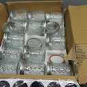 VERONES Mason Jars 6 OZ, 30 PACK 6oz Mason jars Canning Jars Jelly Jars With Lids, Ideal for Jam, Honey, Wedding Favors, Shower Favors