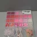 Goldwise Valentines Day Beads Kit for Bracelet Making, Love Theme Jewelry Making Supplies with Letter Beads, Heart Charms, Clay Beads & Findings, DIY Gift Set for Couples & Friends (Multicolored)