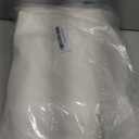 SureFit Essential Twill Straight Long Dining Chair Slipcover, Dining Chair Cover with Cotton Solid Design, Long Straight Skirt and Corner Pleats, Machine Washable, White