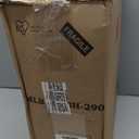 IRIS USA 5 Qt. Plastic Craft Storage Container Bins with Lids, 6 Pack, Small Art & Office Supply Organizer Tote, Sensory Bins & Boxes for Home & University, Stackable, Carry Handle, Clear