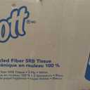 Scott Professional 100% Recycled Fiber Standard Roll Bulk Toilet Paper (13217), 2-Ply, Elevated Design, White, Individually Wrapped (80 Rolls of 473 Sheets, 37,840 Sheet Total)