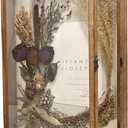 GraduationMall 16x20 Shadow Box Frame Solid Wood Glass Door Display Case with Linen Back and 6 Stick Pins,1.5 inches Interior Depth,Ideal for Memorabilia Pictures Flowers Medals Tickets