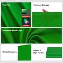 BEIYANG 10 Ft x 20 Ft Photography Backdrop Green Screen, Green Background Non-Reflective Fabric Wrinkle Resistance Photo Background for Photo Studio Shooting Props