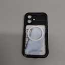 Lanhiem Magnetic for iPhone 16 Case, IP68 Waterproof Dustproof Case, [Compatible with Magsafe] [Built-in Screen Protector] Full Body Heavy Duty Rugged Phone Cover 6.1 inch, Black/Clear