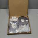 DIY Magnetic Window Insulation kit Transparent Film with White Frame Max 56"X35" Fits Any Size Smaller Coverings to Keep Cold Out Storm Warm in Winter