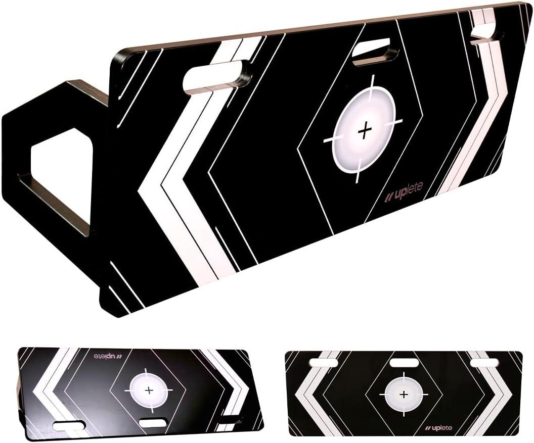 Portable Soccer Rebounder Board - Dual Angle Training Wall for Passing & Shooting - Large Surface Area (32x12 Inch)