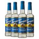 Torani Sugar Free Syrup, Vanilla, 25.4 Ounce (Pack of 4) (EXP 05/27/28)