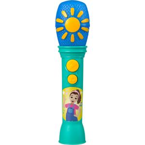 eKids Ms Rachel Microphone Toy for Toddlers with Built-in Music and Lights, Designed for Fans of Ms Rachel Toys (Green)