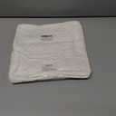 6 Pack Bamboo Baby Washcloths, 10" X 10", Two Layer Super Absorbent, Soft & Lint Free Bath Face Towel for Babies, Kids, Infant and Newborn, Gentle on Sensitive Skin, White