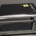 TOSHIBA AC25CEW-SS Large 6-Slice Convection Toaster Oven Countertop, 10-In-One with Toast, Pizza and Rotisserie, 1500W, Stainless Steel, Includes 6 Accessories