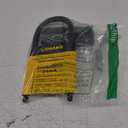 USHAKE Bike Combination U Lock, Heavy Duty Bike Combination U Lock Paddle Lock for Bicycle Electric Scooter Motorcycles Metal Fence Gate Anti Theft