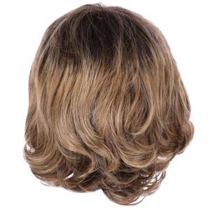 Women Short Curly Wig - Realistic Fiber Yellow Wig for Fashion Hairdressing, Daily Wear, Parties, Weddings