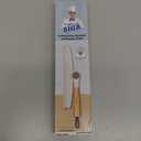 MR.SIGA All Purpose Silicone Squeegee for Shower Door, Mirror, Glass, Streak Free Shower Squeegee, Pivoting Bamboo Handle, Includes 1 Suction Hook, 10 inch Wide, Pack of 1 (White)