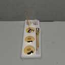 French Gold Candlestick Holders Taper Candle Holders, Set of 3 Vintage Candle Sticks Holder Decor Used as Fireplace Mantel or Table Centerpieces for Wedding, Dinning, Party