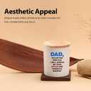 Dad No Matter How Old I Will Always Be Your Financial Burden Father's Day Dad Gifts Scented Candles Home Office Jar Candles Lavender Scent Soy Wax Candles 9.5 oz