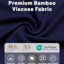 NACHILA Women's Nightgowns-Viscose Made from Bamboo, Sleeveless Sleep Shirts Pleated Night Dress Cool Sleepwear (XL)