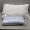 Bed Pillows Queen Size for Sleeping - Breathable Down Alternative Soft Pillows Set of 2 for Side, Back, and Stomach Sleepers - Hotel Quality Fluffy Microfiber Fill Cooling Skin-Friendly