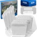 Upgrade 4Pcs Bed Sheet Holders for Corners, Lock Sheet Holders, Fitted Sheet Holders Keep Sheets Firm & Tight,Durable Heavy Duty Bed Sheet Clips, Sheet Locks, Sheet Fasteners Clips No More Loose Sheet