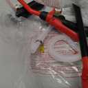 Fuel Transfer Pump Battery Powered - Portable Gas Pump With Nozzle - Red