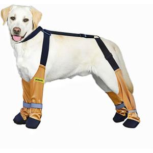 Dog Snow Boots,Dog Booties with SuspendersDirty-Proof Dogs Boots for Snow and Cold Outdoor (XL)