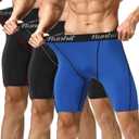 Runhit Compression Shorts Men Underwear Spandex Running Shorts Workout Athletic XL
