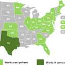 SunPass PRO Portable Transponder, Prepaid Toll Program for Florida, Florida and 21 Other States, and Anywhere EZPass is Accepted