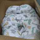 BATTOP Nursing Pillow for Breastfeeding,Bottle Feeding, Plus Size Breastfeeding Pillows with Adjustable Waist Strap Removable Cover, Extra Pillow on Top for More Support for Mom