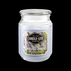 FRESH LAVENDER BREEZE 18OZ JAR CANDLE