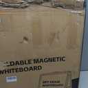 White Board Dry Erase 24" x 18", Magnetic Portable Foldable Whiteboard Double Sided Desktop Dry Erase Board Easel on Table Top with Holder for Classroom, Office, Homeschooling, School Supplies