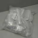 Plastic Bottles with Caps,24 Pack Clear Juice Bottles Flask Bottle Reusable Mini Beverage Container,Clear Bulk Drink Containers with Lids for Juicing, Smoothie, Drinking and Other Beverages (4 Oz)