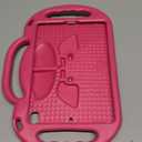 SUPLIK Kids Case for iPad 5th/6th Generation (9.7 inch, 2017/2018), iPad Air 1 & Air 2 & Pro 9.7 Case with Shoulder Strap Handle Stand for Apple iPad 5/6 & iPad Air 1st/2nd Gen, Pink