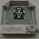 Dog Wall Storage Basket 12x12