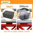 GANSNAY Rubber Blocks for Car Lift, 4 Pack Car Lift Pads 6.3" x 4.7" x 4.7", Reinforced Surface Lift Blocks Resist Cuts & Wear, Anti-Slip Auto Lift Pads for Trucks, Jeeps, Fleet Vehicles