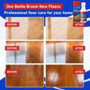 2PC Floor Restore Cleaner - Floor Restorer & Polish for Tile, Shine Wood, Laminate, Vinyl, Bamboo - Flooring Protection Agent