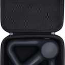 LTGEM Massage Case Compatible with Ther Relief Handheld Percussion Massage Neck/Back/Leg/Shoulder Massage- Travel Protective Carrying Storage Bag, Black (Case Only)