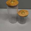 Storage Jars Decorative Coffee Bar Container Kitchen Glass Canister