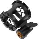 Microphone Shockproof Stand Rack - Mic Holder Mount for Comfortable Use Beehive Shape Design for Home Performance Settings