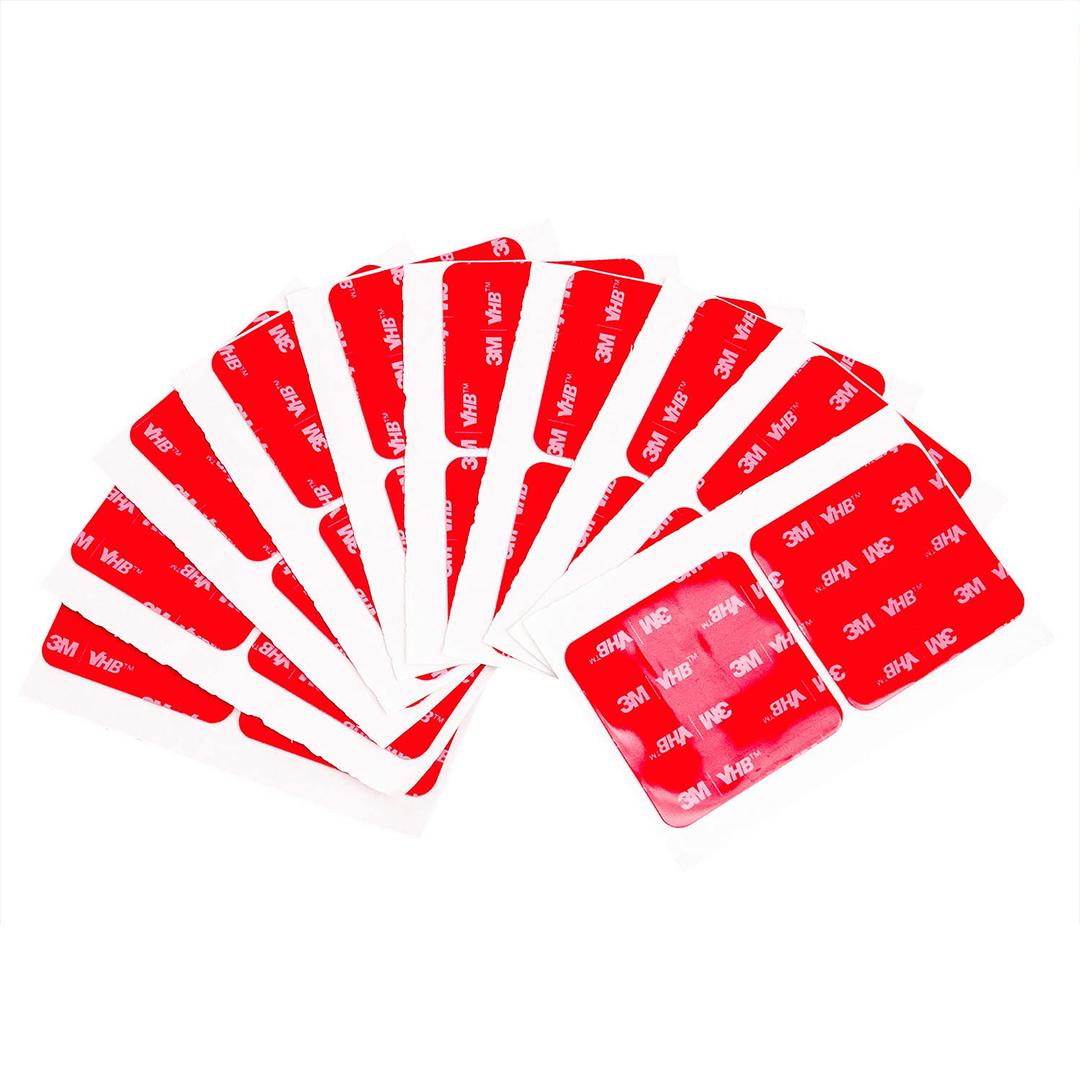 Hasaky Double Sided Tape Heavy Duty 20pcs 2in x 2in Mounting Tape Pad Sticker Strong Adhesive Tape Waterproof Foam Tape for Indoor and Outdoor